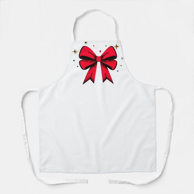 Delantal Red Ribbon cooking / medical wear Apron  (Anverso)