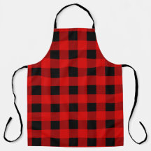 Red y Black Buffalo Plaid Holiday gingham
