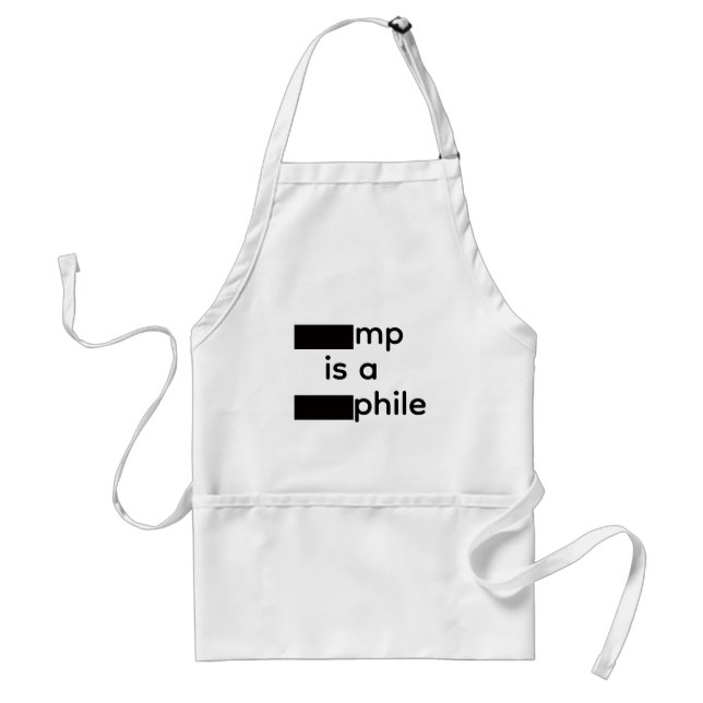 Delantal Redacted Apron (Frente)