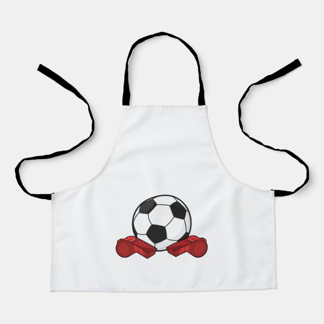 Delantal Referee whistle & Soccer ball (Anverso)