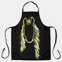 Delantal Reflexiones soleadas de un caballo