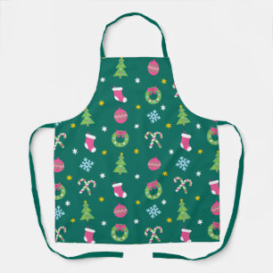 Delantal Regalo alegre de Navidad