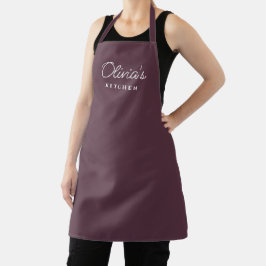 Delantal Regalo Apron de Mauve Kitchen personalizado