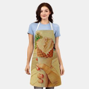 Delantal Regalo de amante de los helados