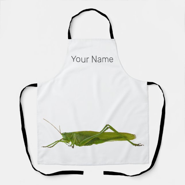 Delantal Regalo de animales de los insectos de Grasshopper  (Anverso)