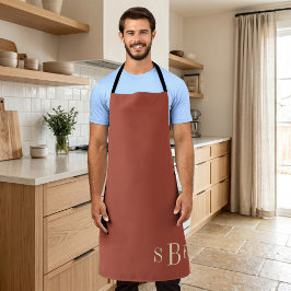 Delantal Regalo de cocina con monograma para abuelo