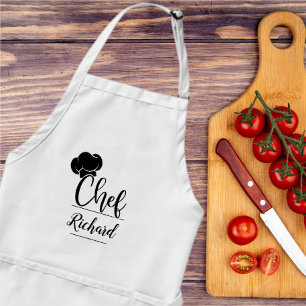 Delantal Regalo de cocina con nombre de chef personalizado 