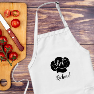 Delantal Regalo de cocina con nombre de chef personalizado 