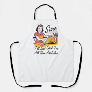 Delantal Regalo de cocina divertido para chefs y cocineros
