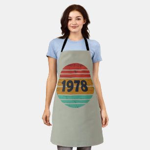 Delantal Regalo de cumpleaños de 1978 vintage