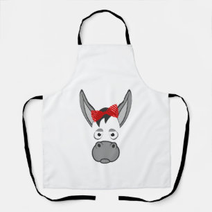 Delantal Regalo de disfraz de Halloween de animal de burro