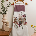 Delantal Regalo de flores coloridas de fotografía de moda d<br><div class="desc">Regalo de flores coloridas de fotografía de moda de la familia Collage</div>