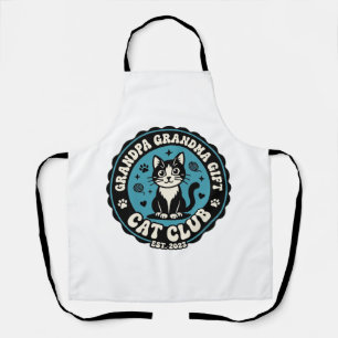 Delantal Regalo de gato para abuelo y abuela Camiseta para 