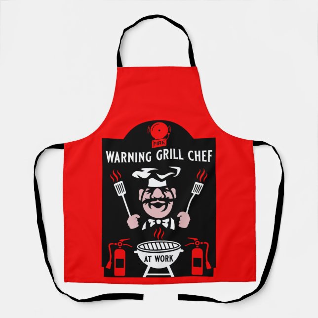 Delantal Regalo de Grill Chef (Anverso)