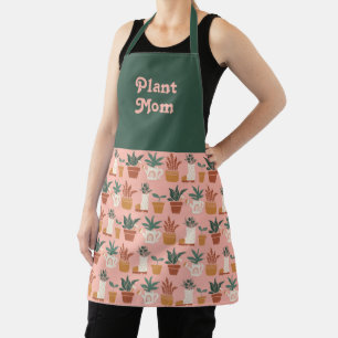 Delantal Regalo de jardinería lindo para mamá planta