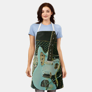 Delantal regalo de música rock para ella