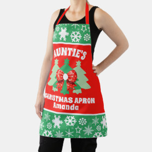 Delantal Regalo de Navidades de tía personalizada