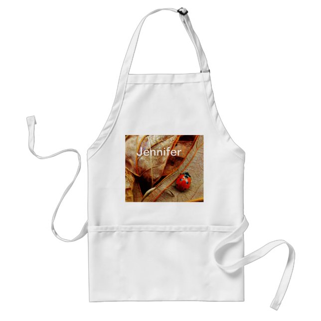 Delantal regalo de nombre personalizado de lindo disfraz de (Frente)