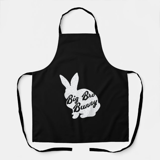 Delantal Regalo De Semana Santa A Gran Hermano Conejo Para  (Anverso)