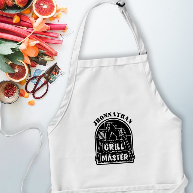 Delantal Regalo del Día del Padre Chef Rustico Moderno (Subido por el creador)