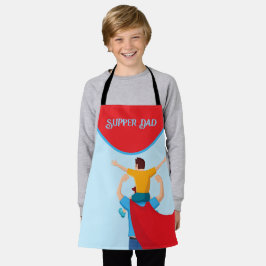 Delantal Regalo del Día del Padre para Papá Cena