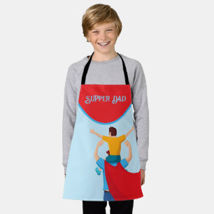 Delantal Regalo del Día del Padre para Papá Cena