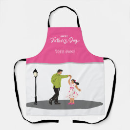 Delantal Regalo del Día del Padre para Papá | Foto y Nombre
