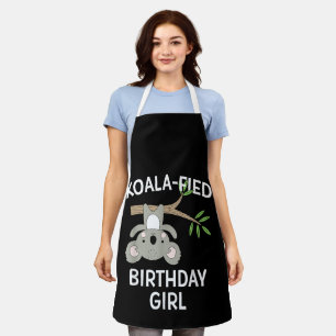 Delantal Regalo Divertido para Cumpleaños de Niña con Koala