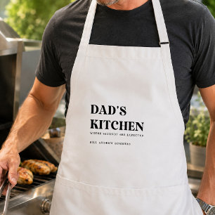 Delantal Regalo divertido personalizado para el Día del Pad