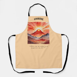 Delantal regalo especial de confirmación de valor