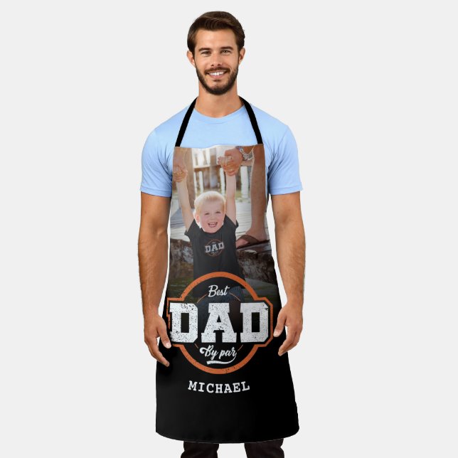 Delantal Regalo fotográfico personalizado para papá (Gastado)