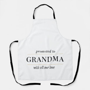 Delantal Regalo para Abuela Ascendida