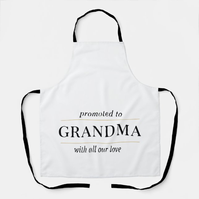 Delantal Regalo para Abuela Ascendida (Anverso)