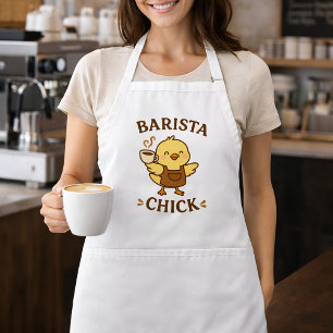 Delantal Regalo para amante del café - Barista Chick