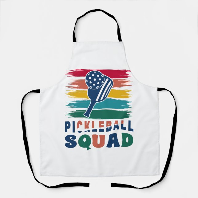 Delantal Regalo para jugadores de pickleball (Anverso)