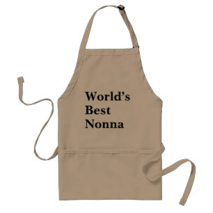 Delantal Regalo para la Mejor Nonna Abuela Italian