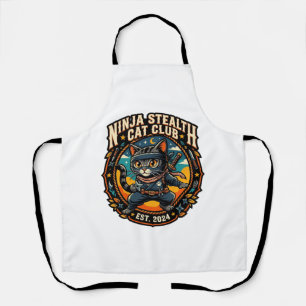 Delantal Regalo para mamá gata Ninja sigilosa - Ninja sigil