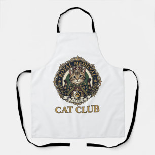 Delantal Regalo para papá gato medieval real - Royal Medie