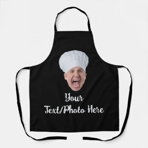 Delantal Regalo Personalizado Cara de Chef