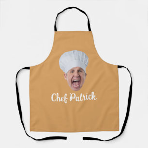 Delantal Regalo Personalizado Cara de Chef