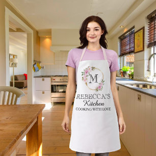 Delantal Regalo Personalizado de Cocina para Mujeres Famili