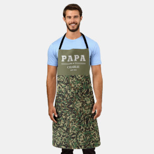 Delantal Regalo personalizado del Día del Padre con nombre