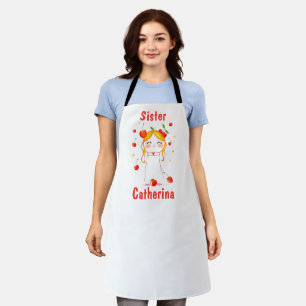 Delantal Regalo personalizado para la abuela de la tía madr
