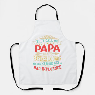 Delantal Regalo por el Día del Padre - me llaman "pap" de m