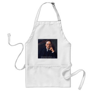 Delantal Regalos Camisetas Tarjetas de la cita de Chekhov "