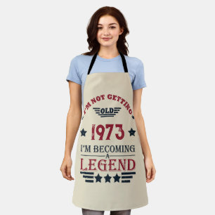 Delantal Regalos de 50 años personalizados vintage