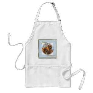 Delantal Regalos de arte de Golden Retriever