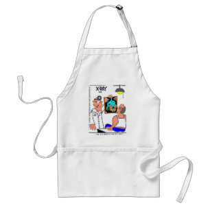 Delantal Regalos de camisetas médicas divertidas del tracto