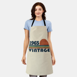 Delantal Regalos de cumpleaños 60 vintage personalizados