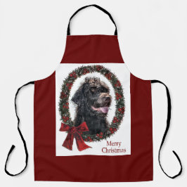 Delantal Regalos de Navidades de Labradoodle